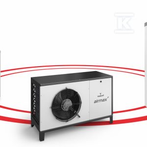 Pompa ciepła powietrzna monoblok Airmax^2 Hybrydowy System Grzewczy 3F R410A 9GT G300/B300 SG-000309