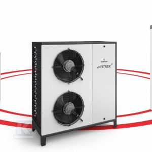 Pompa ciepła powietrzna monoblok Airmax^2 Hybrydowy System Grzewczy 3F R410A 12GT M400/B400 SG-000312