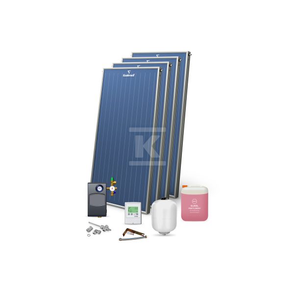 Zestaw solarny Premium Maxi Alu dla 4-8 os. (4xKSG 21 GT) bez zbiornika 08-912004