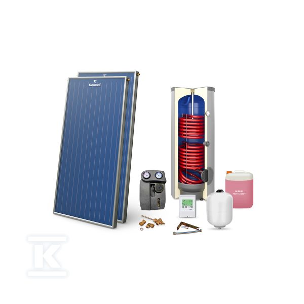 Zestaw solarny Premium Standard dla 2-4 os. (2xKSG 21 Premium GT) 200 08-942012