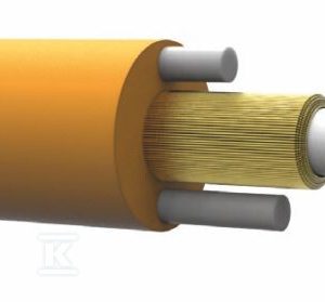 Kabel światłowodowy doziemny jednotubowy DAC-12J SM 9/125, 5.3mm, G652D 23528 Kabel światłowodowy doziemny jednotubowy DAC-12J SM 9/125, 5.3mm, G652D 23528