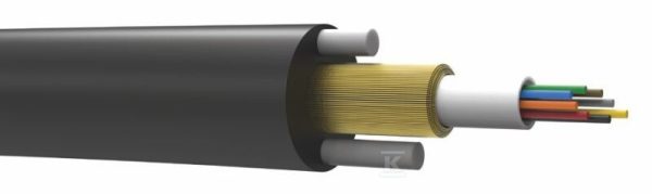 Kabel światłowodowy uniwersalny jednotubowy GYFX-24J SM 9/125, 7mm, G652D, LSZH 27320