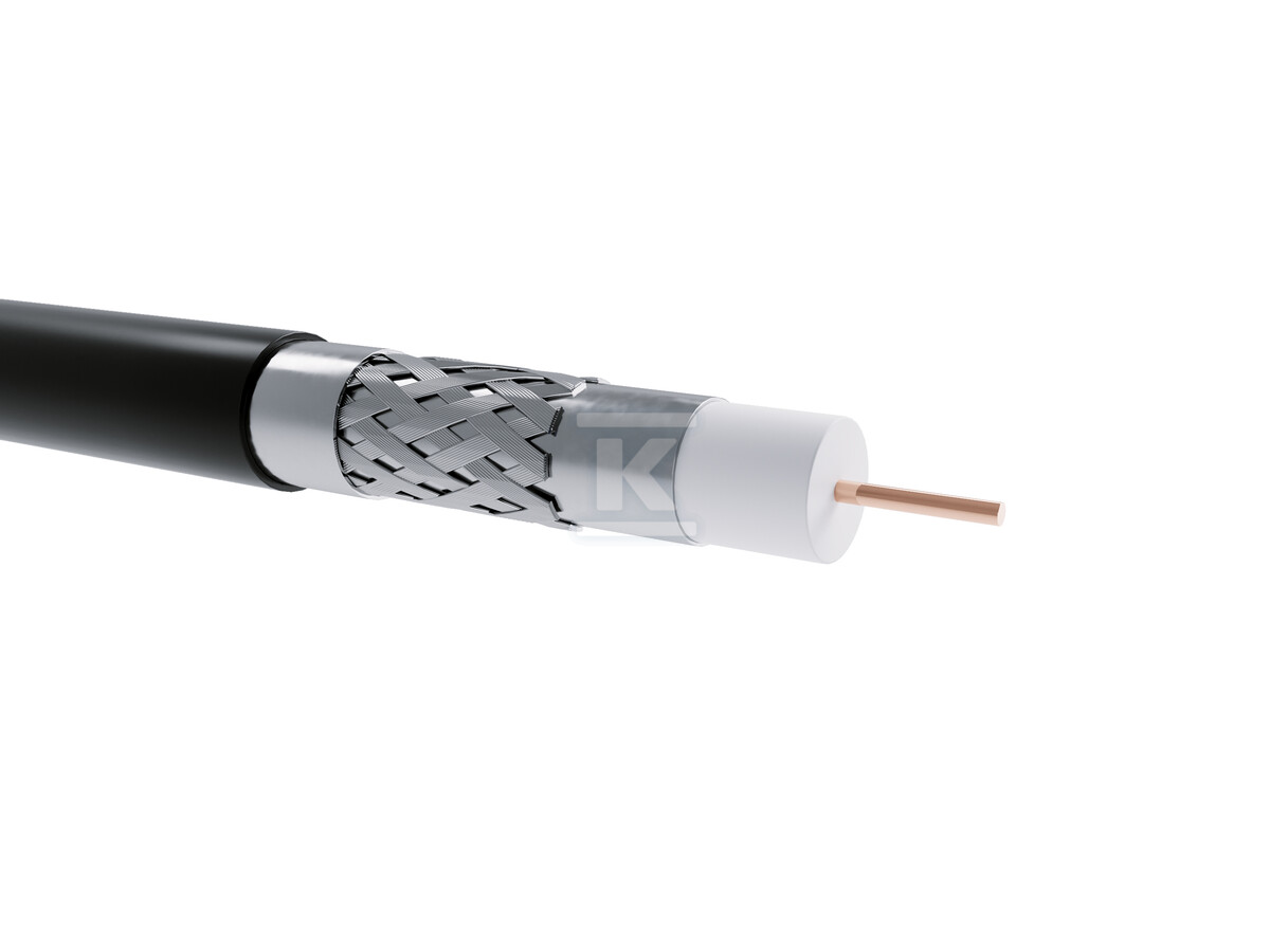 Kabel koncentryczny tc690CU-PE-FL/100 zewnętrzny żelowany 27470 - obrazek 1
