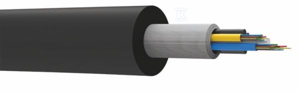 Kabel światłowodowy wielotubowy DUCT-24J (12/T), 9,5mm, G652D, 2,7kN, Anti-Rodent 23533