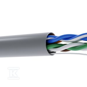 Kabel teleinformatyczny U/UTP kat.5E Cu 26435 Kabel teleinformatyczny U/UTP kat.5E Cu 26435