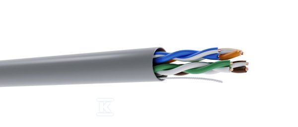 Kabel teleinformatyczny U/UTP kat.5E Cu 26435
