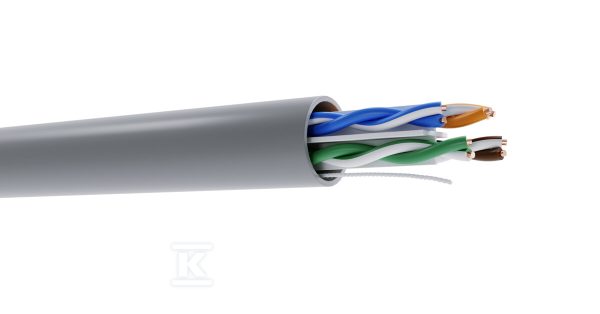 Kabel teleinformatyczny U/UTP kat.6 Cu 27237