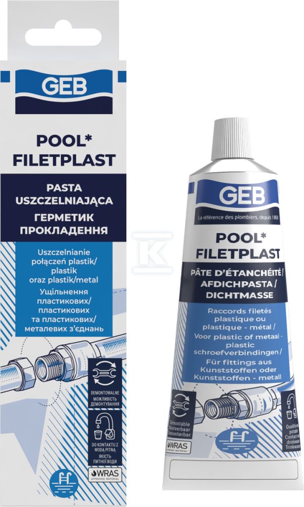 Masa uszczelniająca POOL FILETPLAST 100g 112815