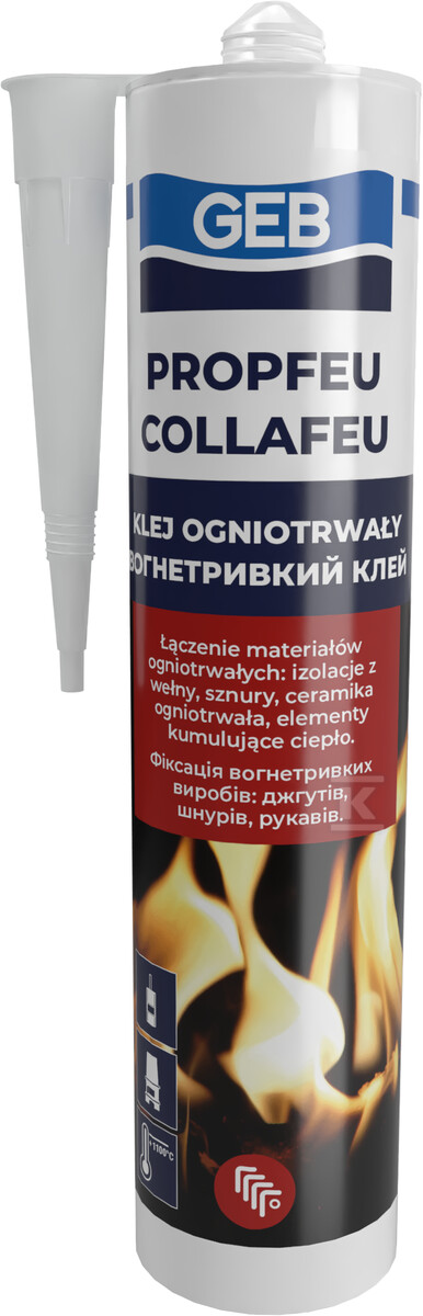 Klej ognioodporny kart. 310ml 125237 - obrazek 1