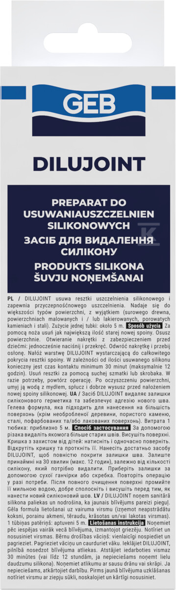 Środek do usuwania silikonu DILUJOINT ET, 125 ml 199112