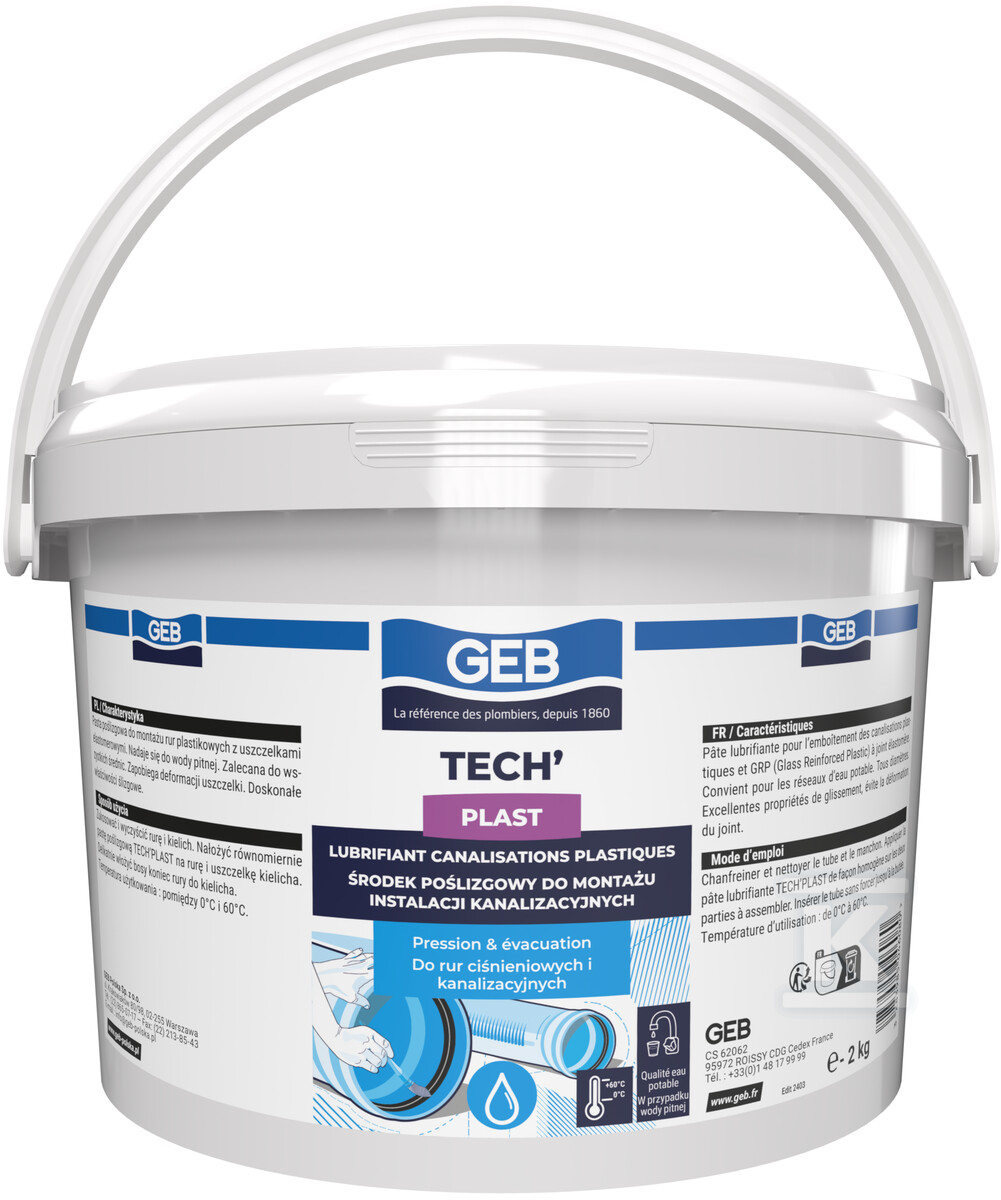 TECHPLAST pojemnik 2kg 504608 - obrazek 1