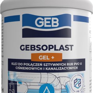 Klej w żelu do łączenia elementów PVC-U GEBSOPLAST GEL PLUS, 500 ml 504861 Klej w żelu do łączenia elementów PVC-U GEBSOPLAST GEL PLUS, 500 ml 504861