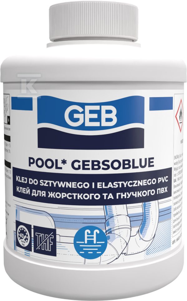 Klej POOL GEBSOBLUE 500ml 514503
