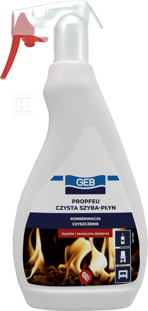 Płyn CZYSTA SZYBA – czyszczenie szyb kominkowych 500ml 821518