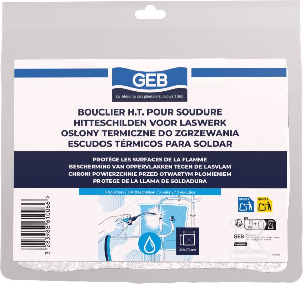 Osłona termiczna do lutowania opk.3 szt 861006