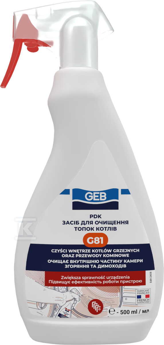 Płyn do chemicznego czyszczenia kotłów 500 ml PDK 872014