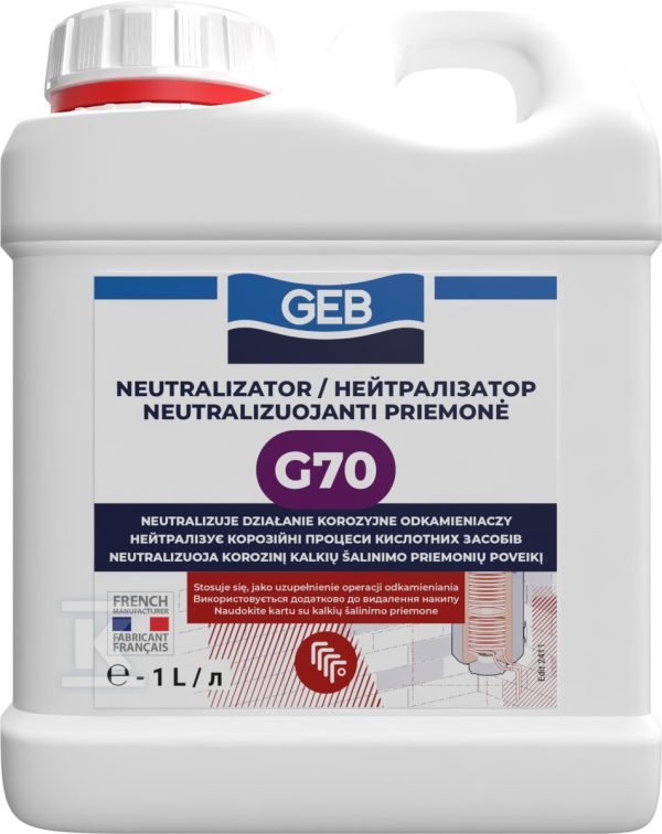 Neutralizator – Płyn do płukania instalacji eliminujący pozostałości po odkamienianiu 872621