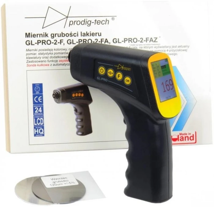 Miernik grubości lakieru Prodig‑Tech GL‑PRO‑2‑FAZ - obrazek 1