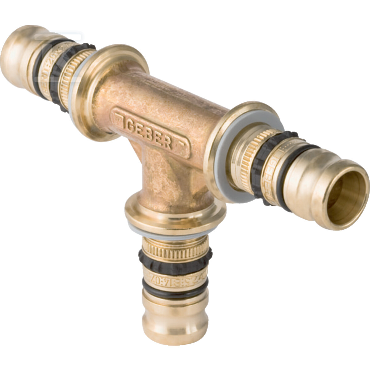 Trójnik Geberit Mepla: CW617N, d=16mm 611.310.00.5 - obrazek 1