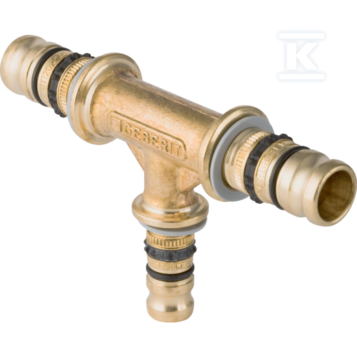 Trójnik redukcyjny Geberit Mepla: CW617N, d=26mm, d1=16mm, d2=26mm 613.311.00.5 - obrazek 1