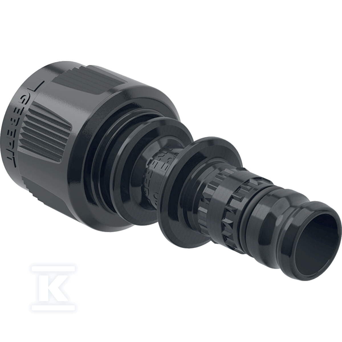 Złączka przejściowa Geberit Mepla z MasterFix: PVDF, d=16mm, RpMF=1/2