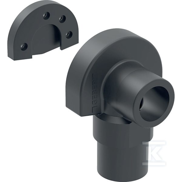 Zestaw do izolacji akustycznej Geberit do kolanka przyłączeniowego 90° pojedynczego: EPDM 601.801.00.1