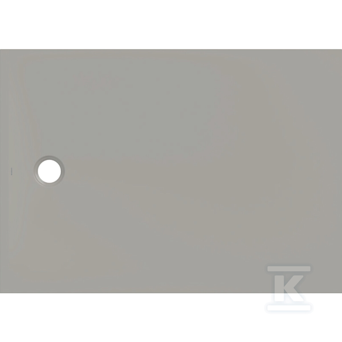 Brodzik CleanFloor30, szary: 140x100cm 551.223.29.1 - obrazek 1