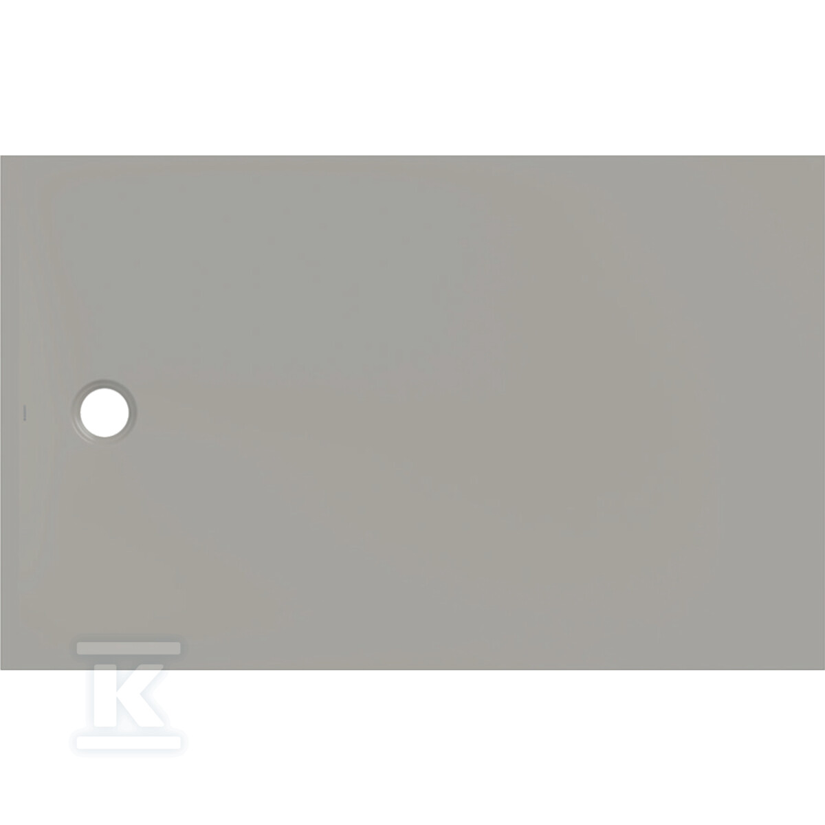 Brodzik CleanFloor30, szary: 160x100cm 551.225.29.1 - obrazek 1