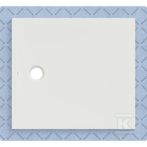 Brodzik CleanFloor30 z włókniną uszczelniającą, biały: 100x90cm 551.112.00.1