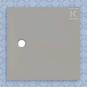 Brodzik CleanFloor30 z włókniną uszczelniającą, szary: 100x100cm 551.120.29.1 Brodzik CleanFloor30 z włókniną uszczelniającą, szary: 100x100cm 551.120.29.1