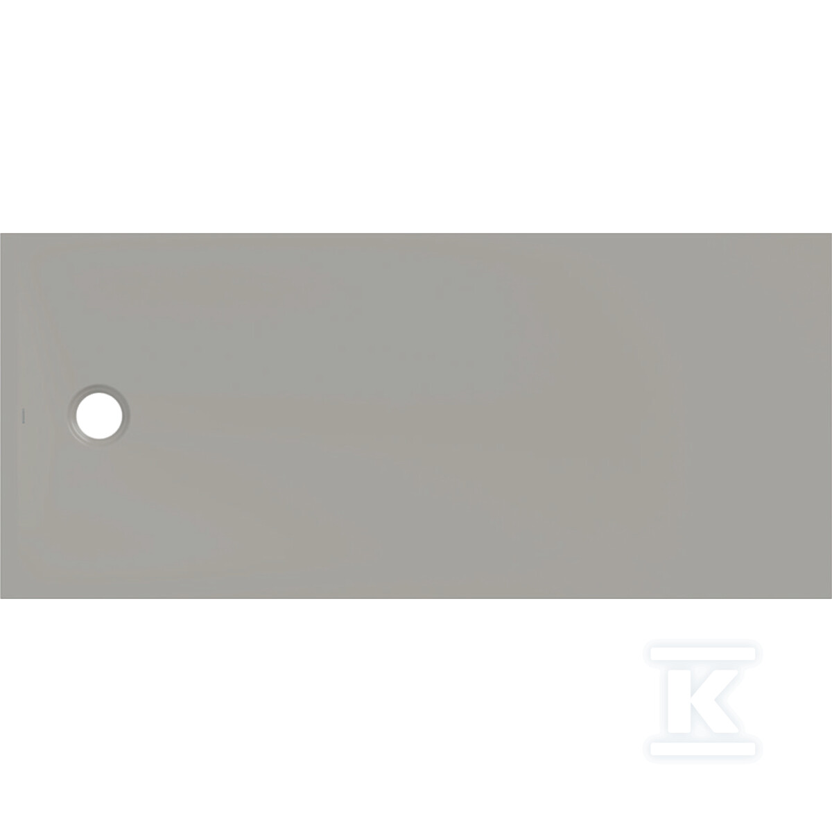 Brodzik CleanFloor30, szary: 170x75cm 551.201.29.1 - obrazek 1