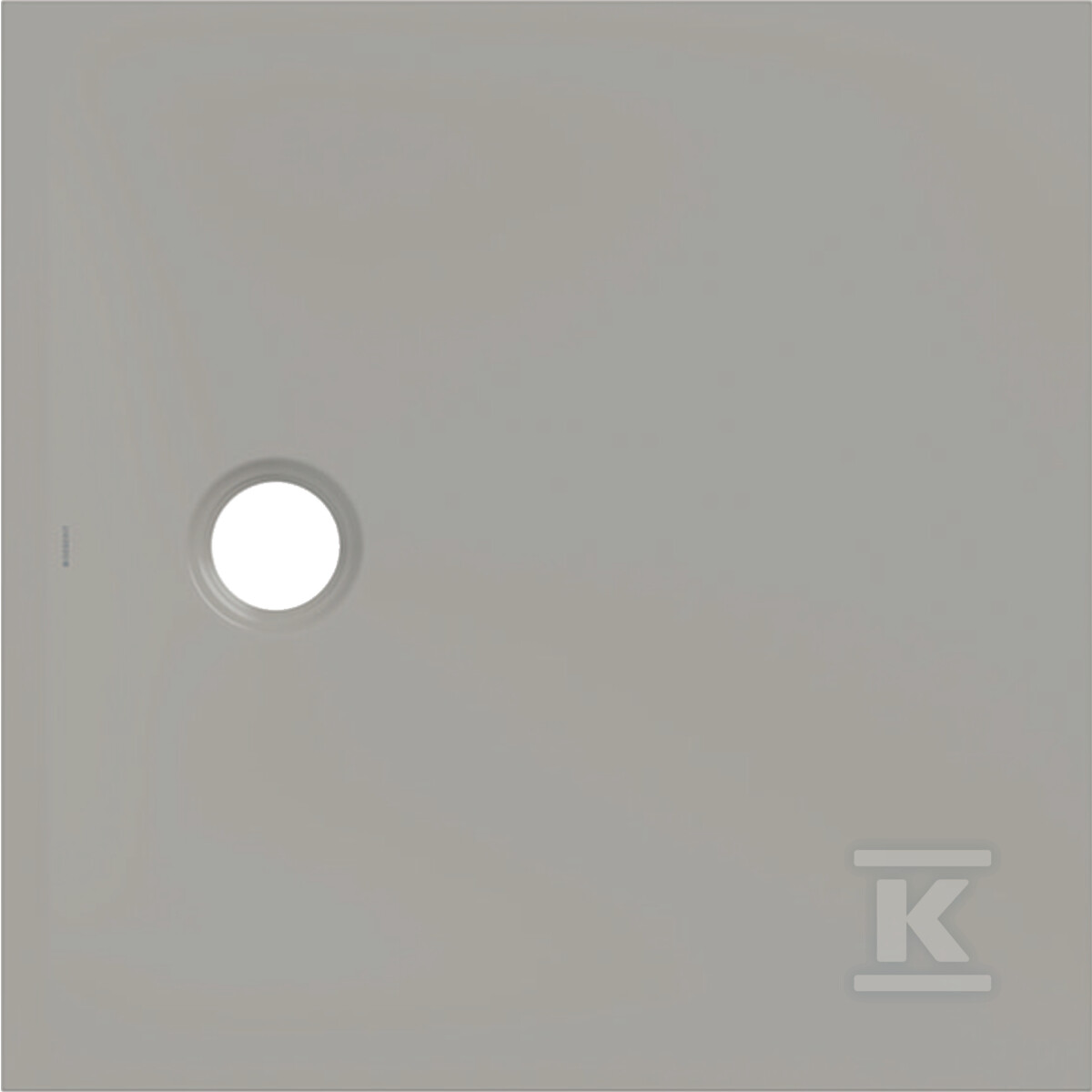 Brodzik CleanFloor30, szary: 80x80cm 551.202.29.1 - obrazek 1