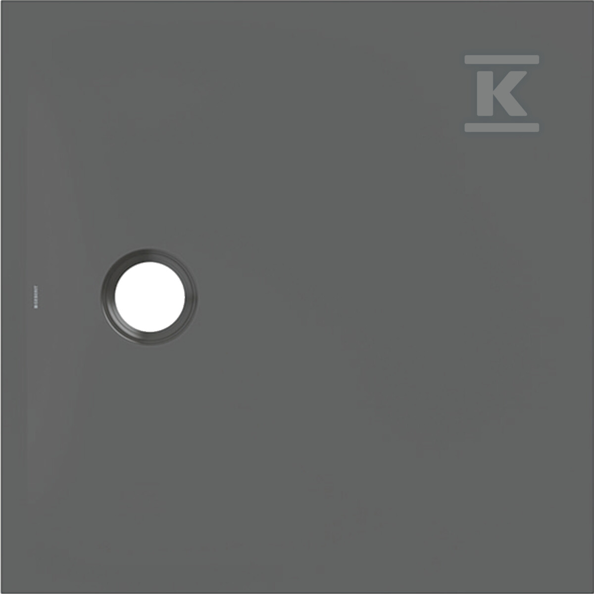 Brodzik CleanFloor30, grafit: 80x80cm 551.202.DM.1 - obrazek 1