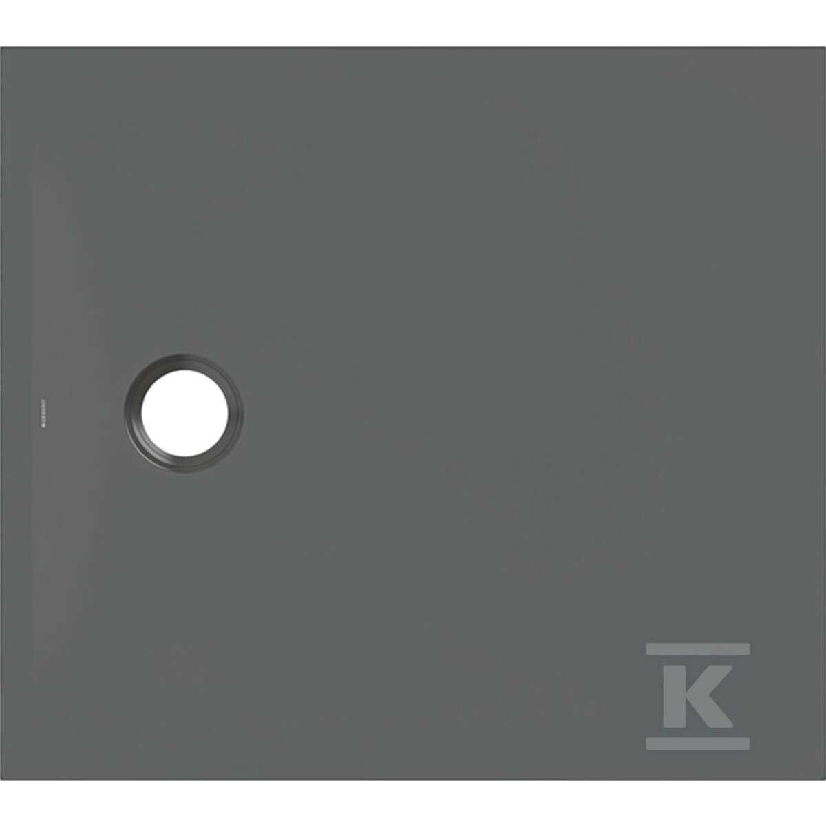 Brodzik CleanFloor30, grafit: 90x80cm 551.203.DM.1 - obrazek 1