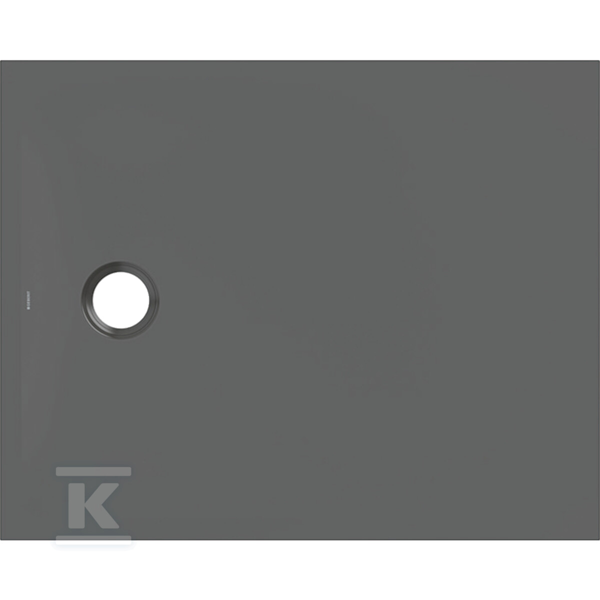 Brodzik CleanFloor30, grafit: 100x80cm 551.204.DM.1 - obrazek 1