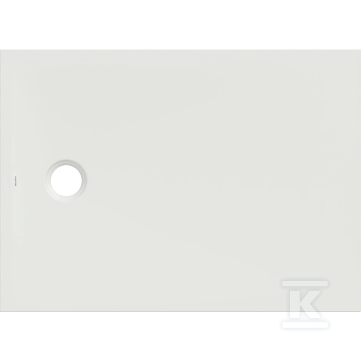 Brodzik CleanFloor30, biały: 110x80cm 551.205.00.1 - obrazek 1
