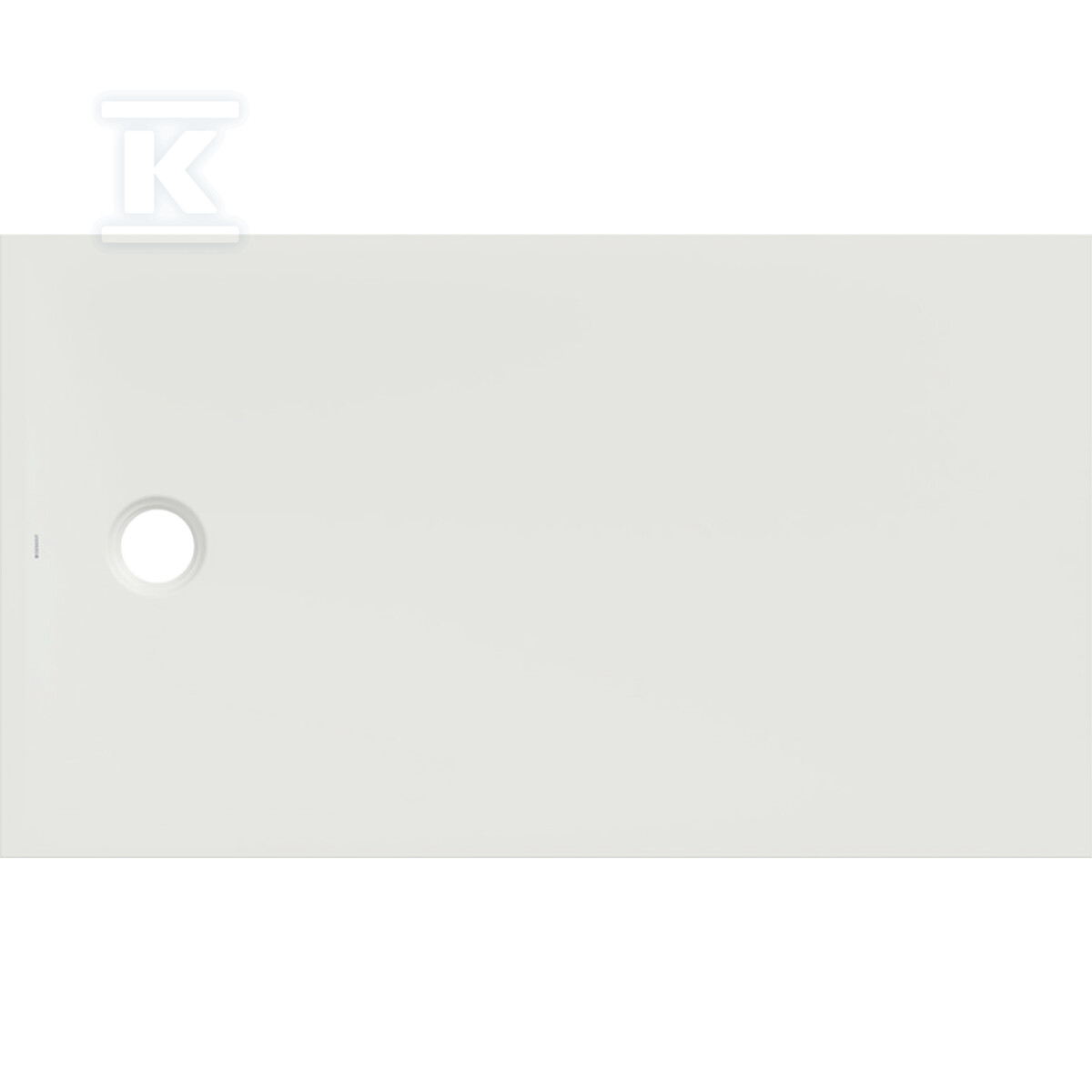 Brodzik CleanFloor30, biały: 140x80cm 551.207.00.1 - obrazek 1