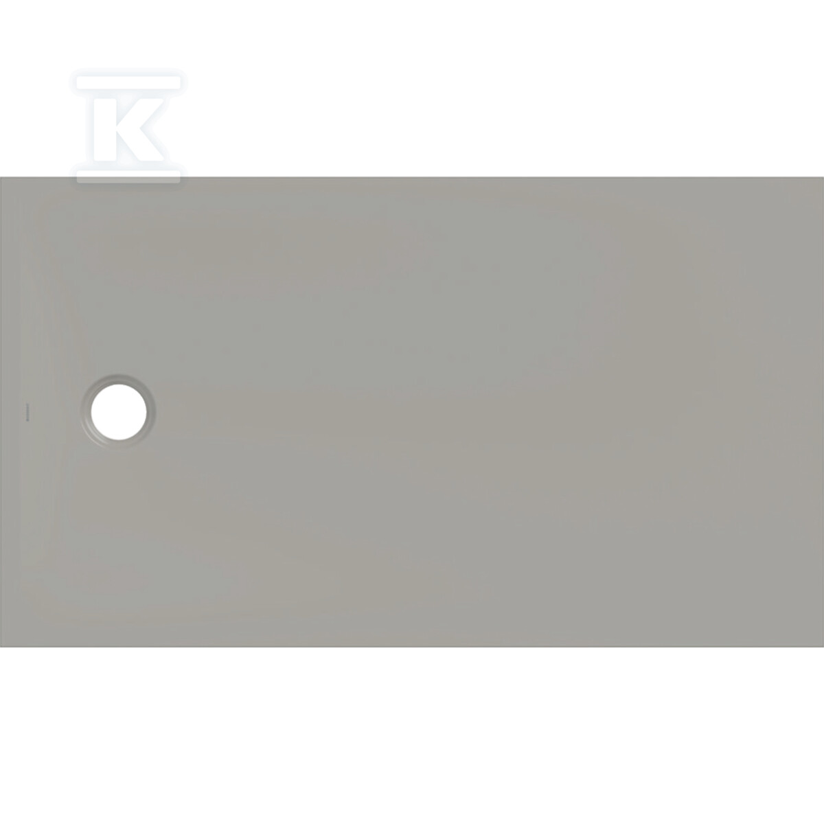 Brodzik CleanFloor30, szary: 140x80cm 551.207.29.1 - obrazek 1