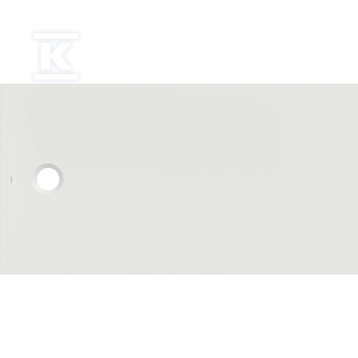 Brodzik CleanFloor30, biały: 150x80cm 551.208.00.1 - obrazek 1