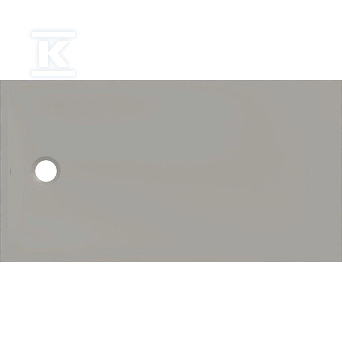 Brodzik CleanFloor30, szary: 150x80cm 551.208.29.1 - obrazek 1