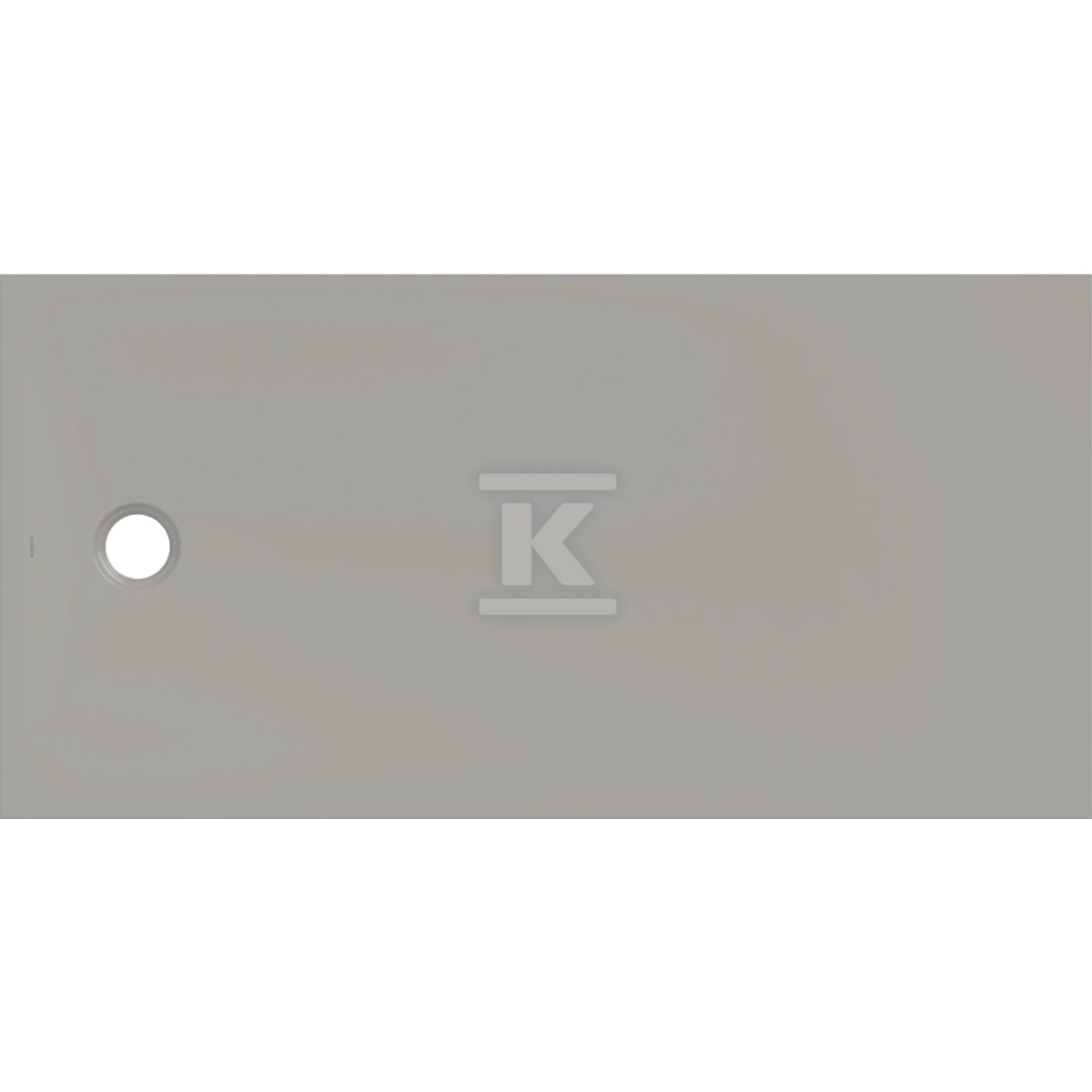 Brodzik CleanFloor30, szary: 160x80cm 551.209.29.1 - obrazek 1