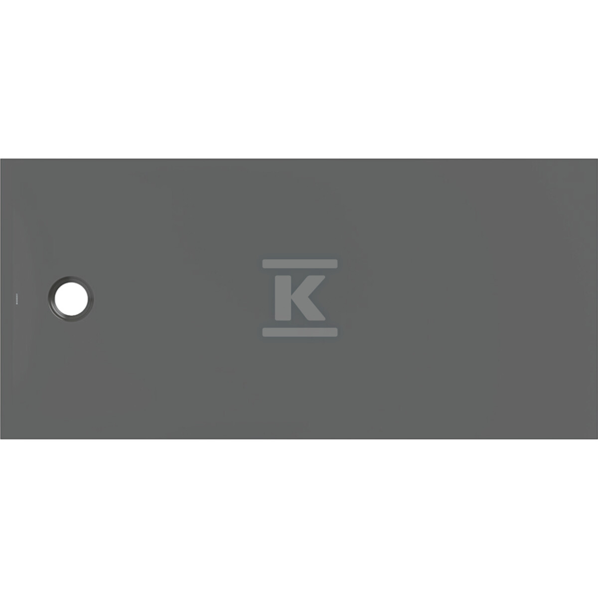 Brodzik CleanFloor30, grafit: 170x80cm 551.210.DM.1 - obrazek 1