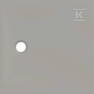 Brodzik CleanFloor30, szary: 90x90cm 551.211.29.1
