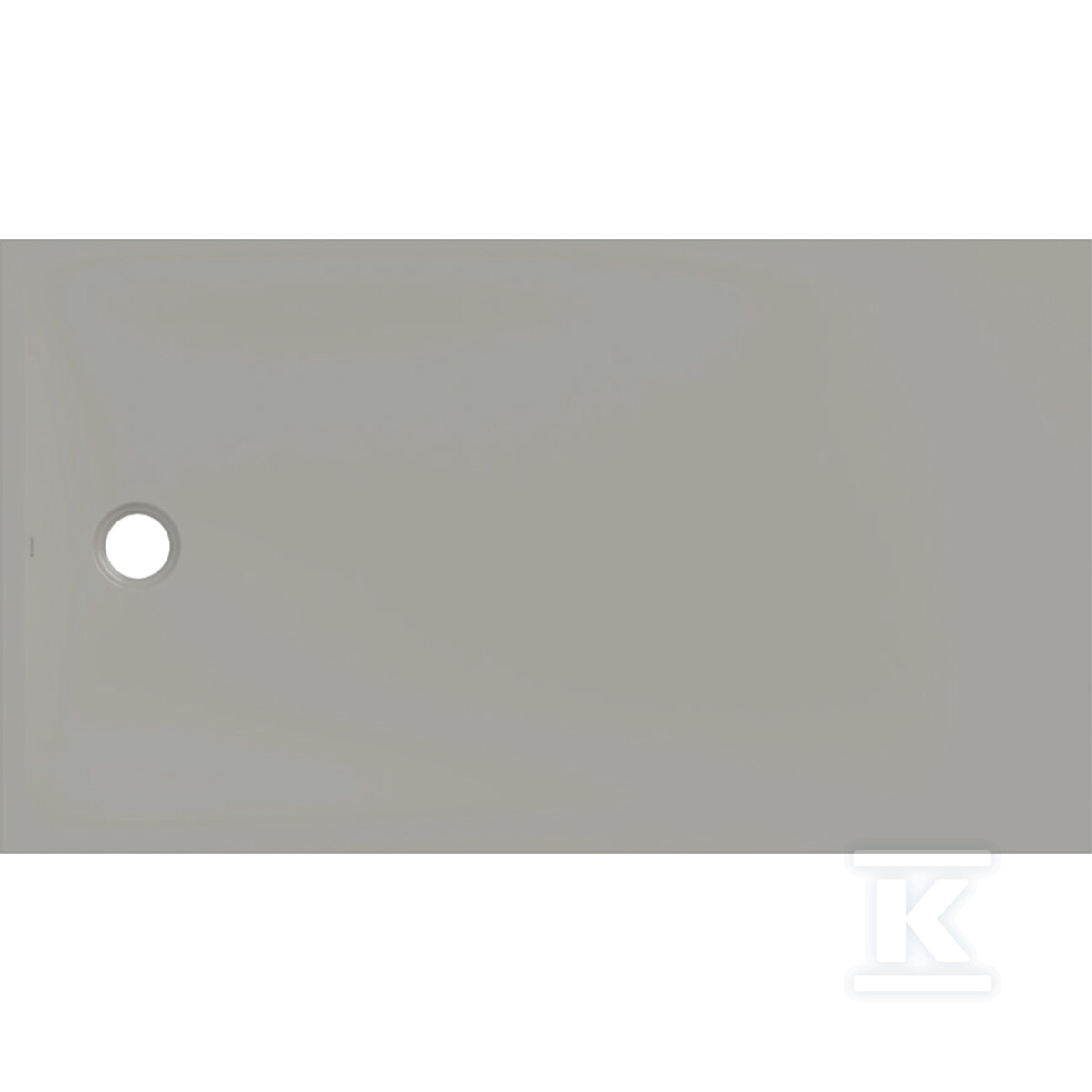 Brodzik CleanFloor30, szary: 160x90cm 551.217.29.1 - obrazek 1