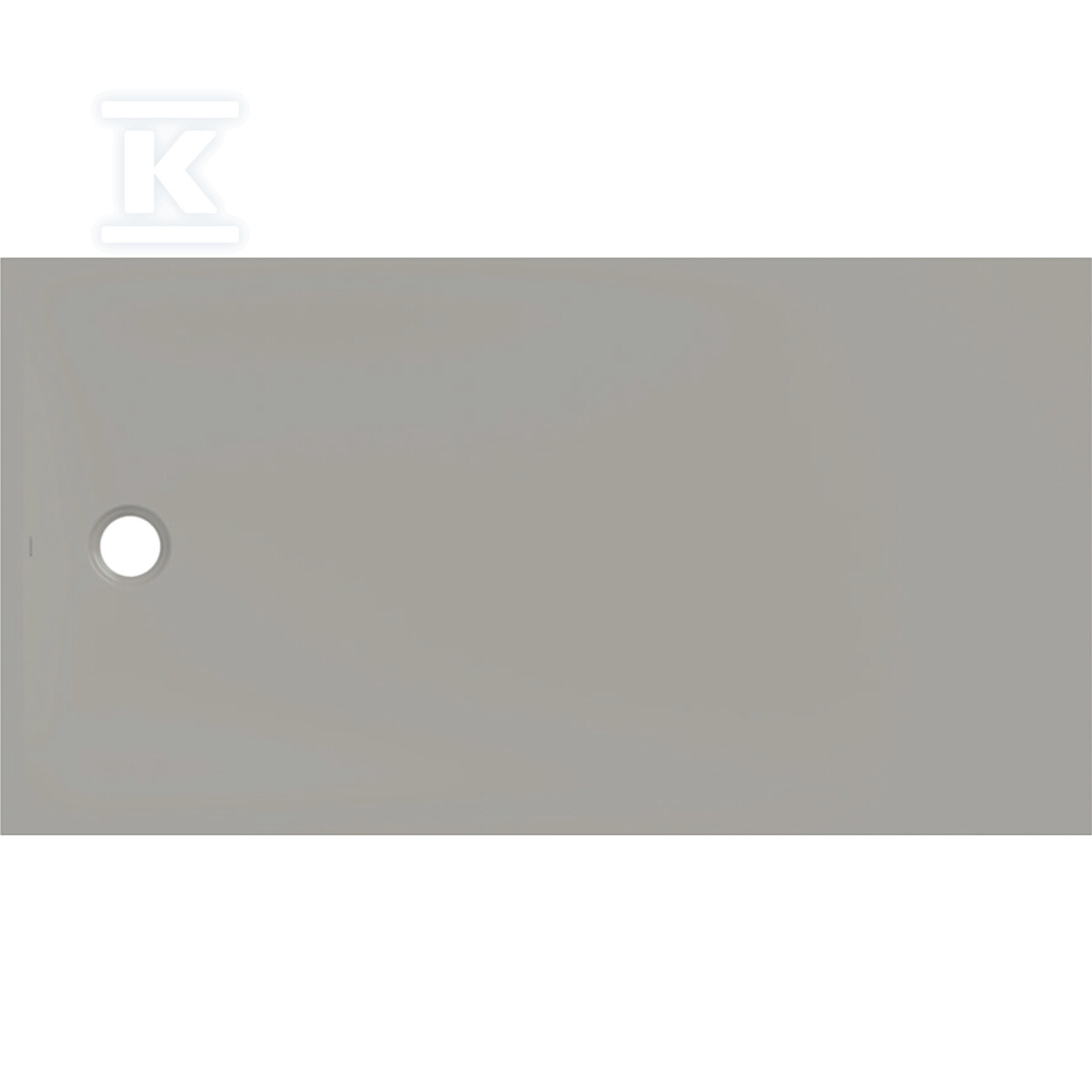 Brodzik CleanFloor30, szary: 170x90cm 551.218.29.1 - obrazek 1