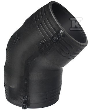 Kolano elektrooporowe 45ST. d75 PE100, SDR11, PN10 gaz/PN16 woda 753151612 - obrazek 1