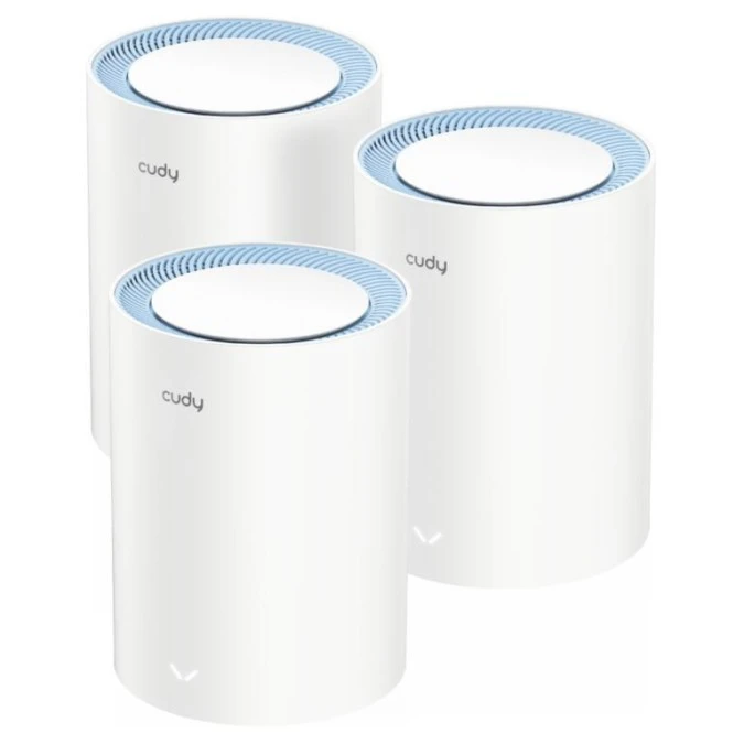 M1200(3‑PACK) Zestaw Wi‑Fi mesh(3 szt) CUDY