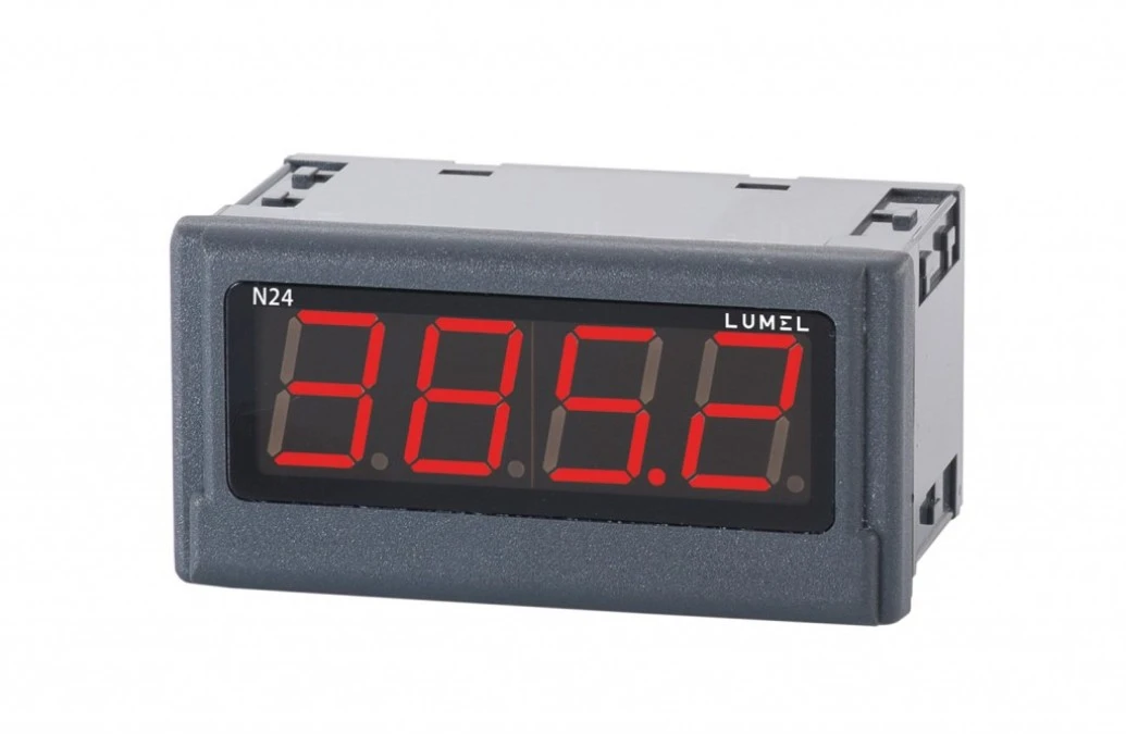 Miernik cyfrowy do oczytu pomiaru z Pt100 ‑50‑150C zasilanie 230V AC atestem KJ N24 T110100M1 - obrazek 1
