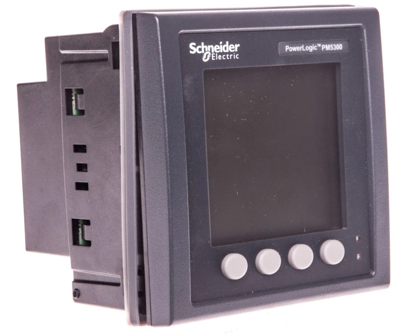 Miernik parametrów sieci (U, I, P, Q, f, PF, E) 5/1A przekładnik 100‑415V AC Modbus MID tablicowy 96x96mm METSEPM5331 - obrazek 1