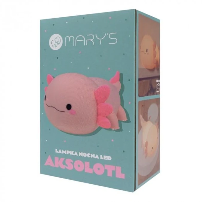 MARYS lampka nocna LED Aksolotl różowy MW61489 - obrazek 3